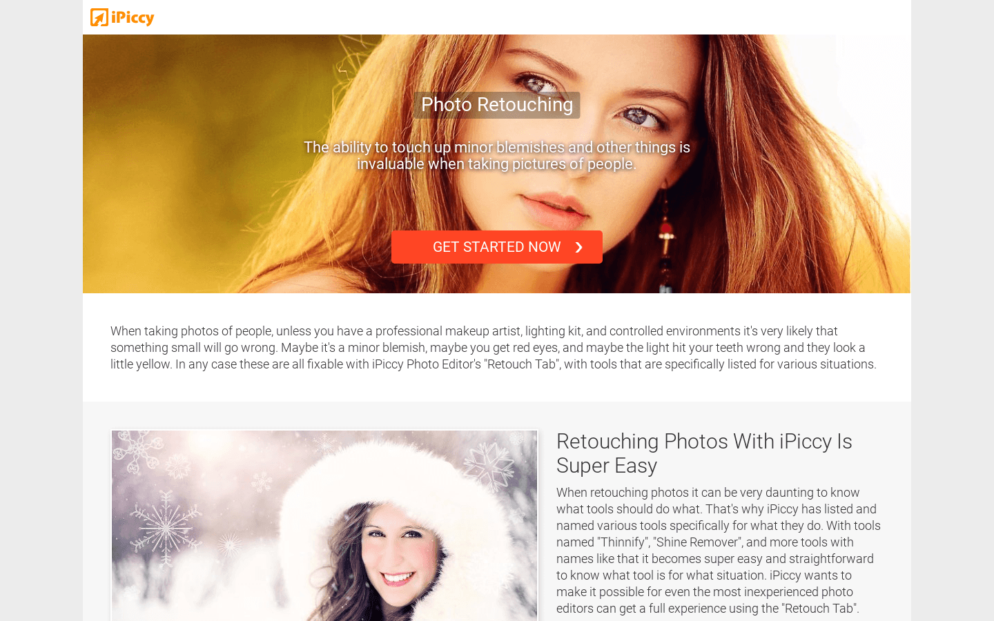 Photo Retouching preview