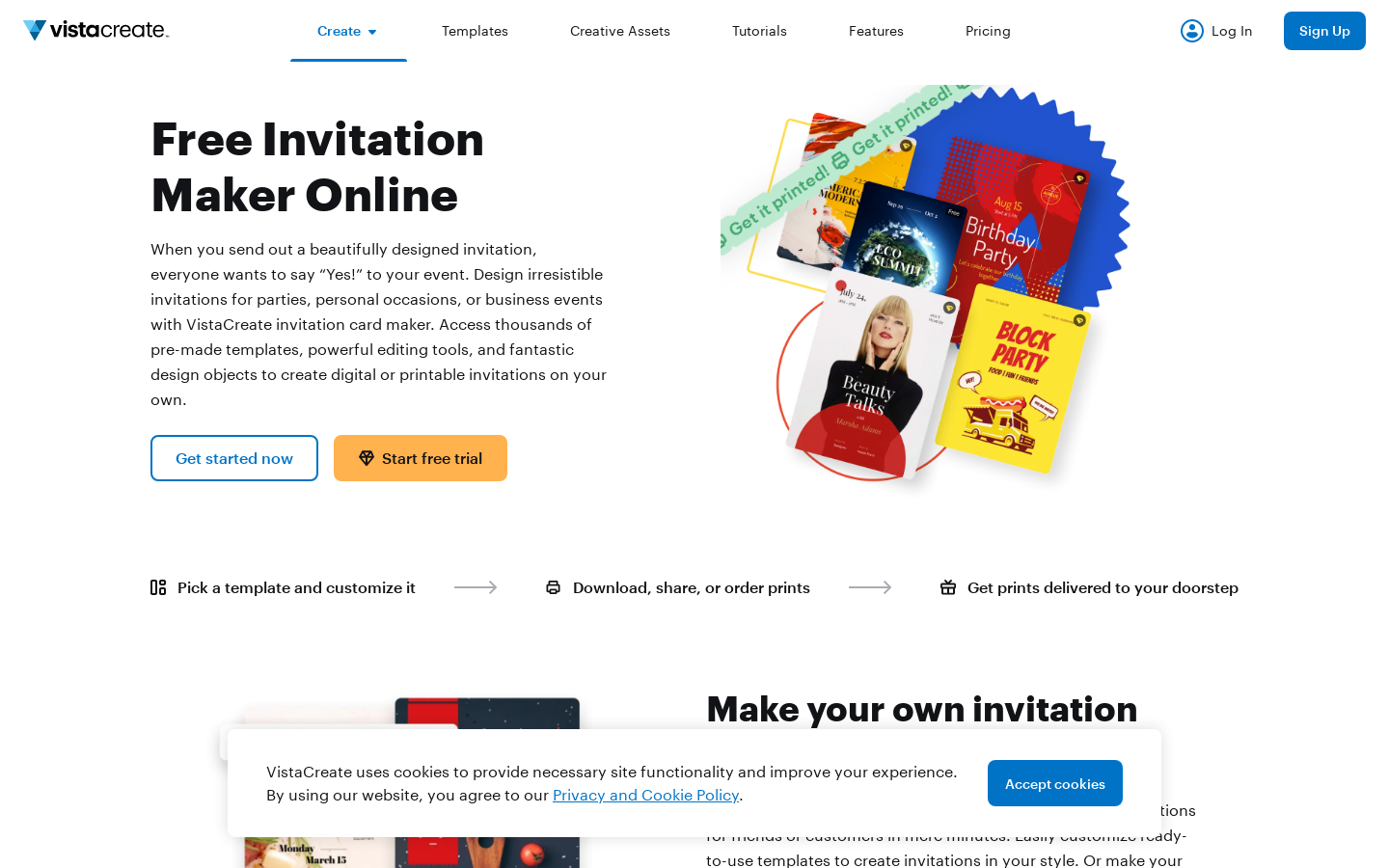 Invitation Maker preview