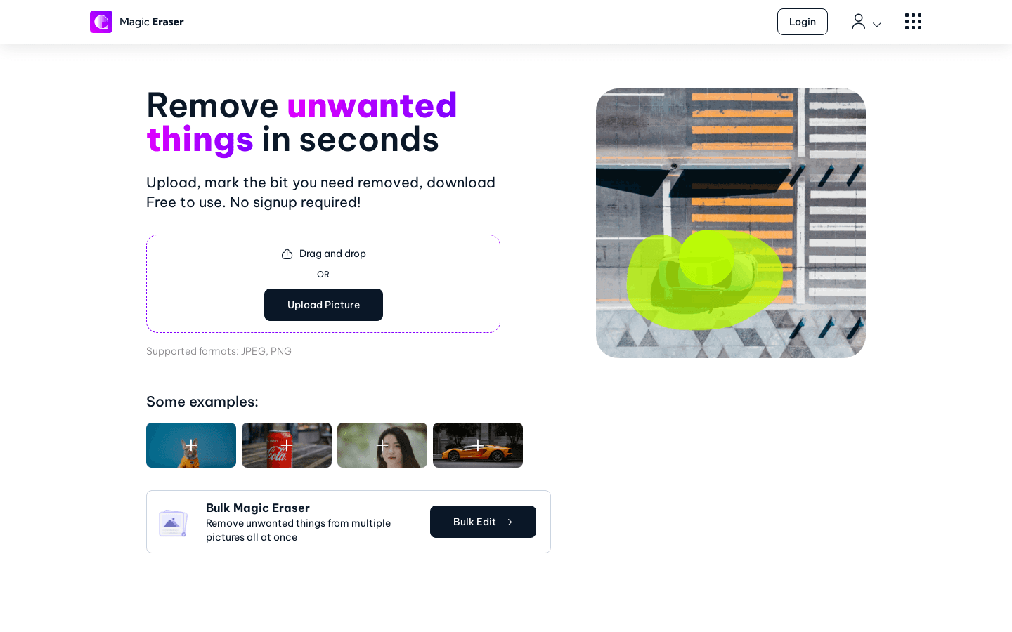 Magic Eraser preview