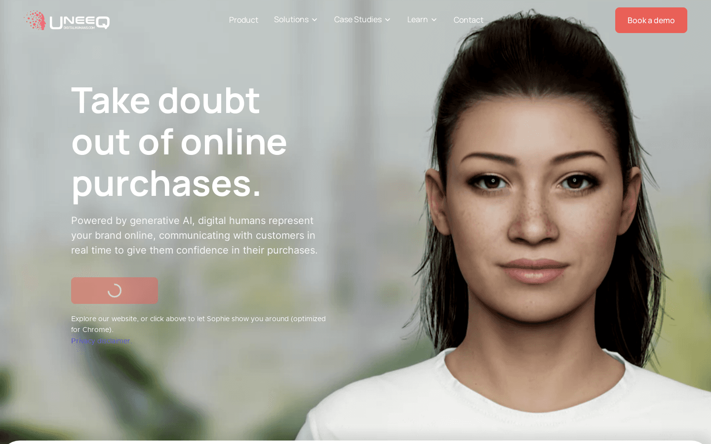 UneeQ Digital Humans preview