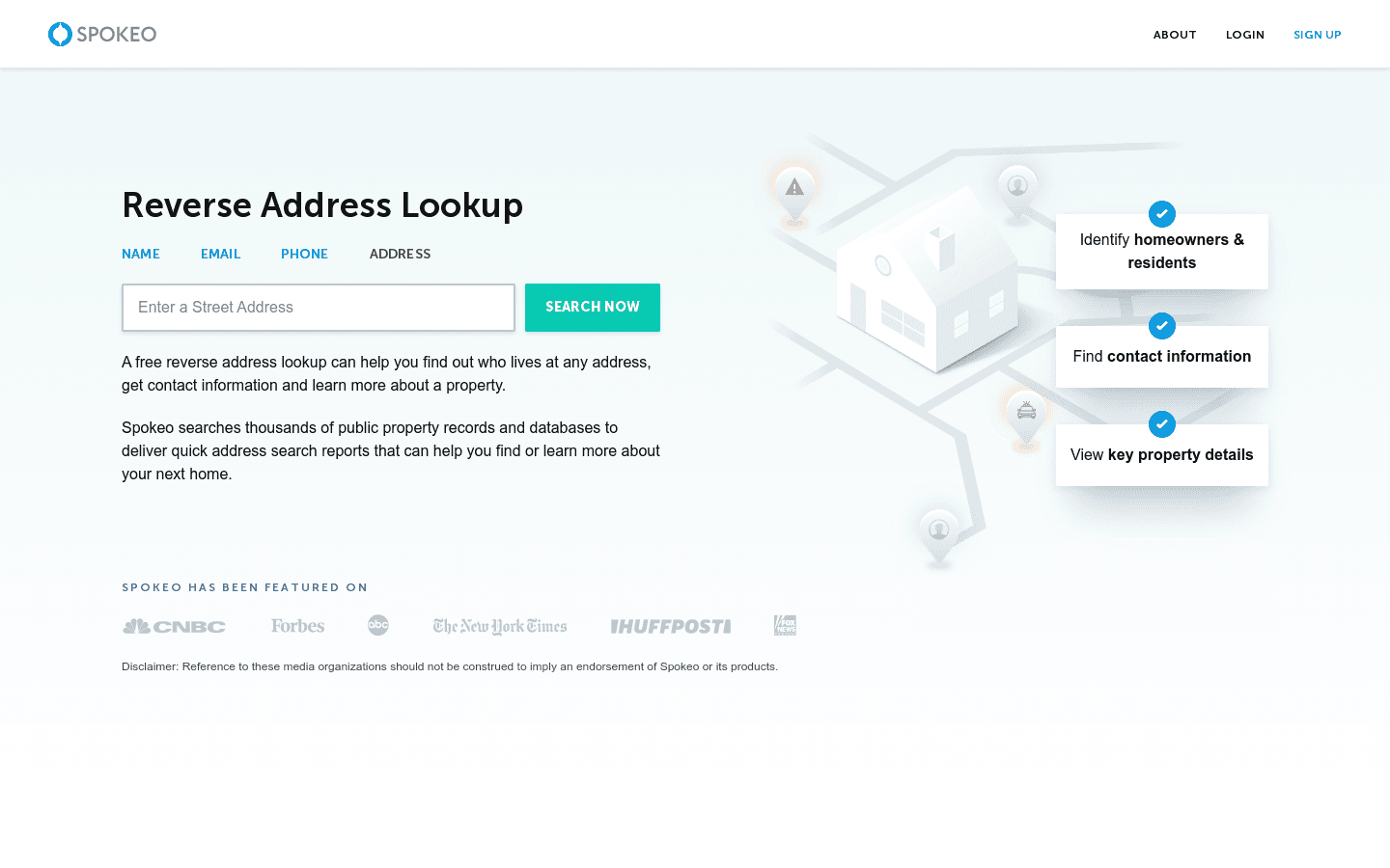Reverse address lookup preview