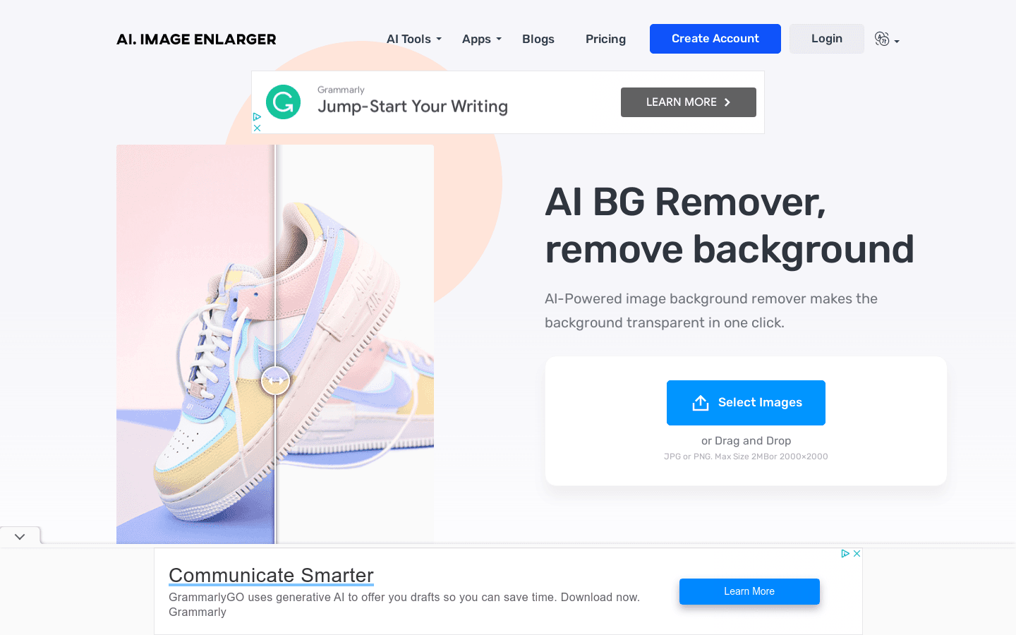 AI Background Remover preview