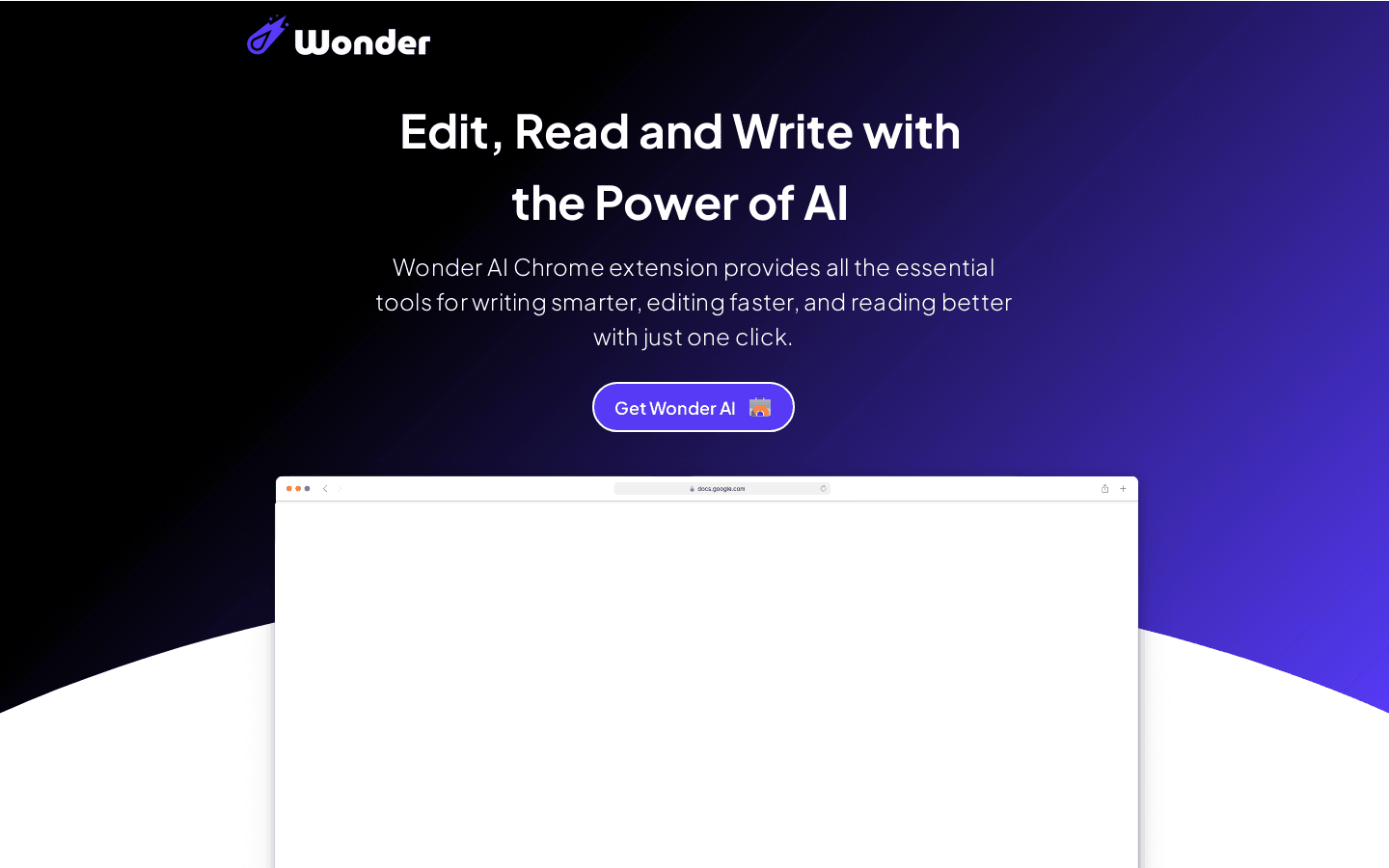 Wonder AI preview