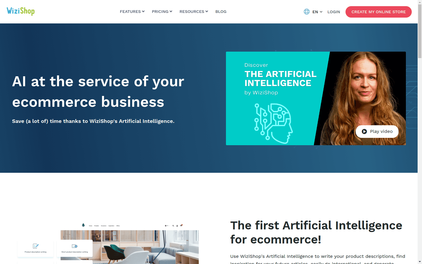 AI by WiziShop preview