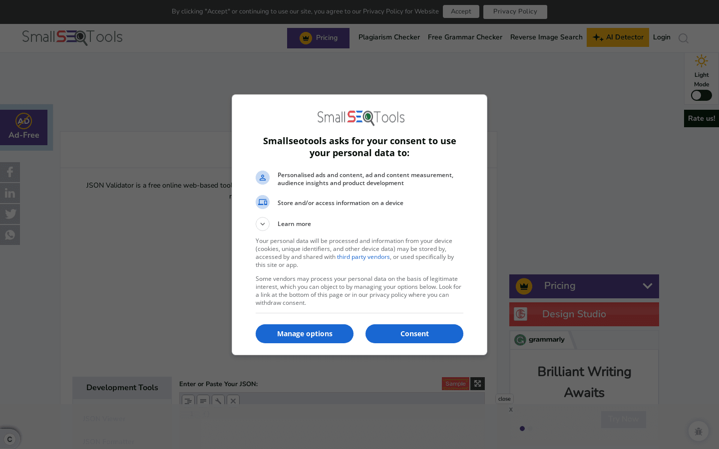 JSON Validator preview