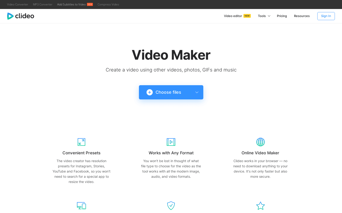 Video Maker preview