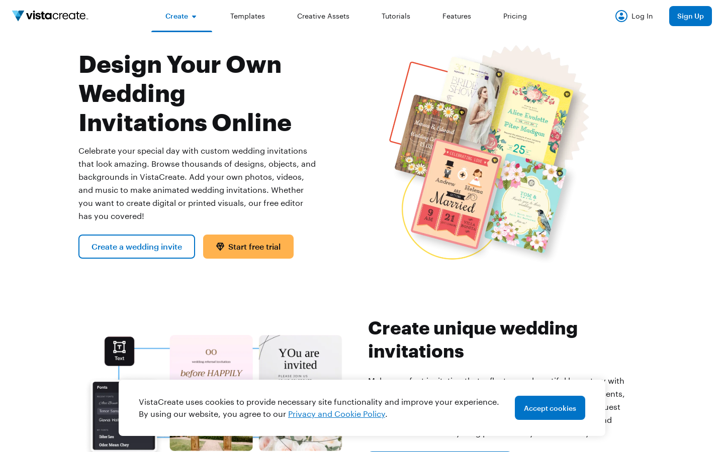 Wedding Invitation Design preview
