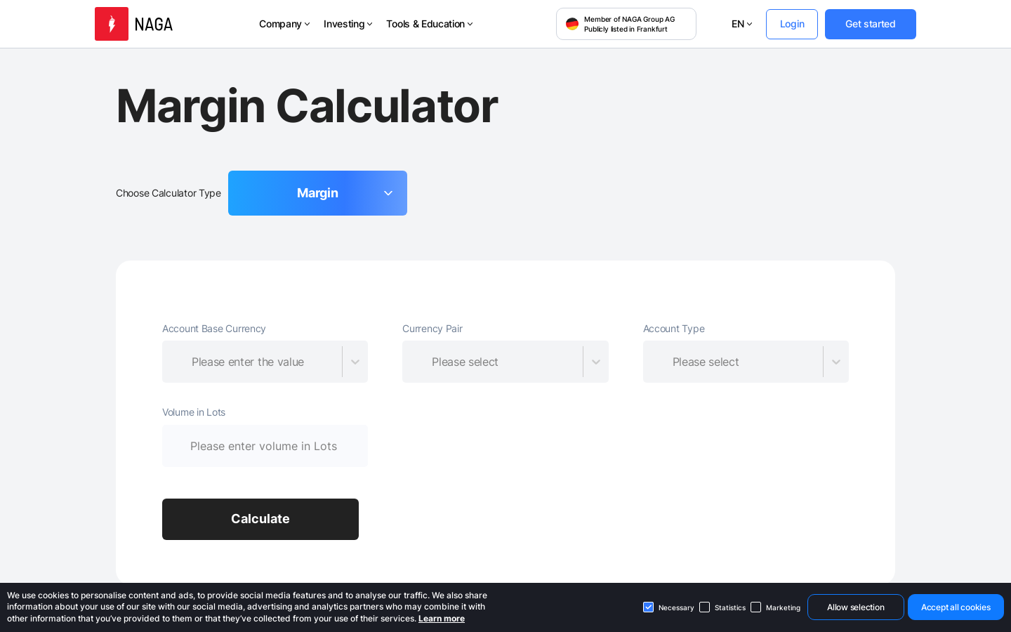 Margin Calculator by Naga preview