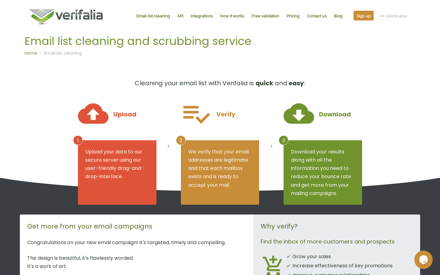 Email List Cleaning preview