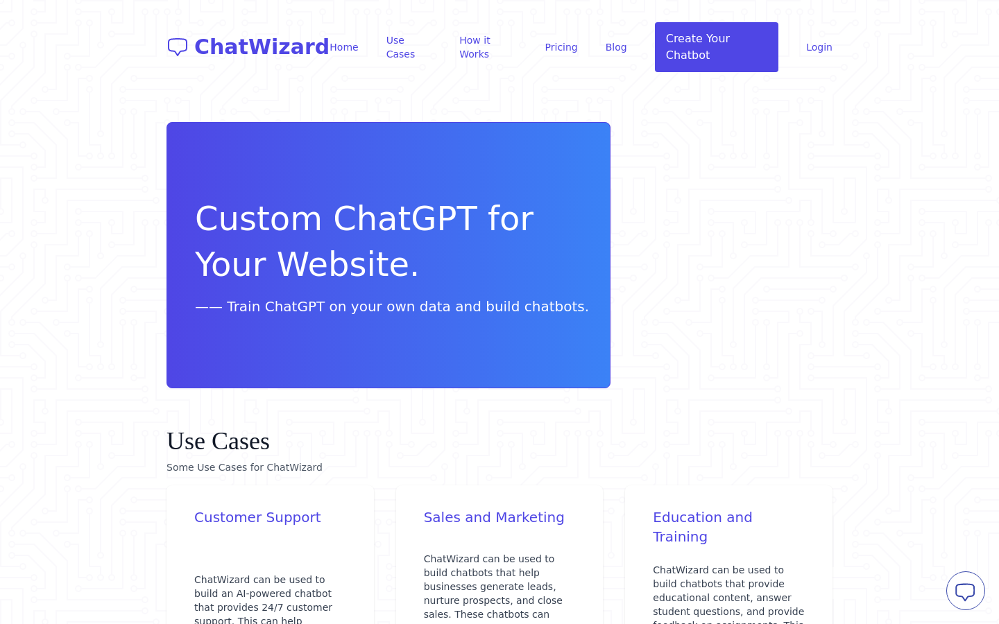 ChatWizard preview
