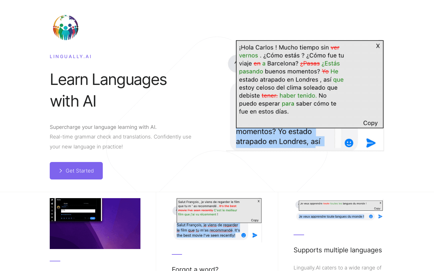 Lingually.AI preview