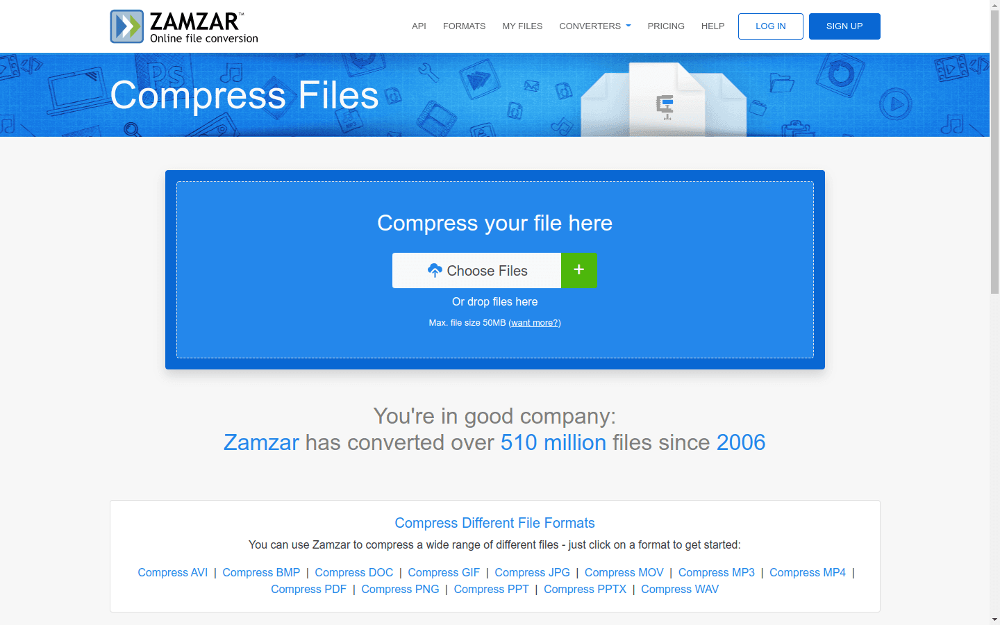 Compress Files preview