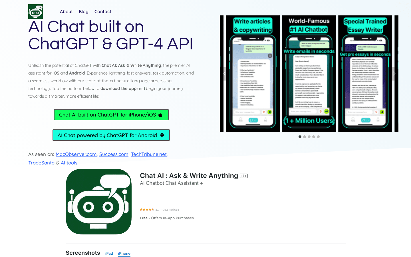 Chat AI Chatbot Assistant Plus preview