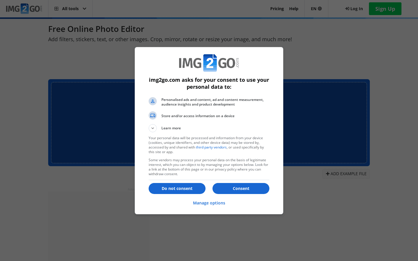 Photo Editor preview
