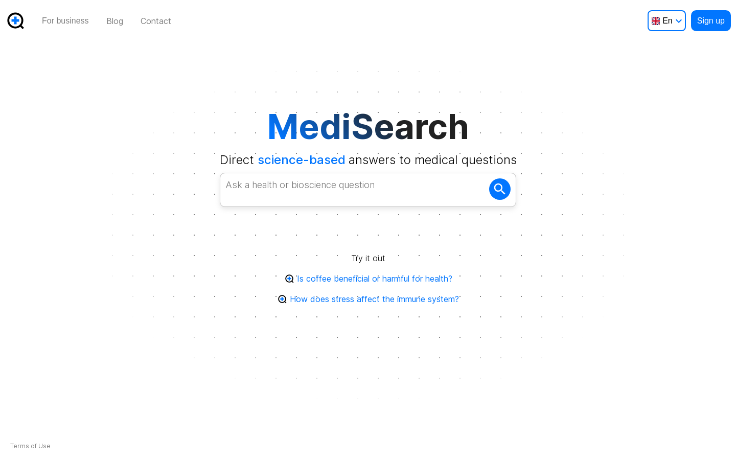MediSearch preview