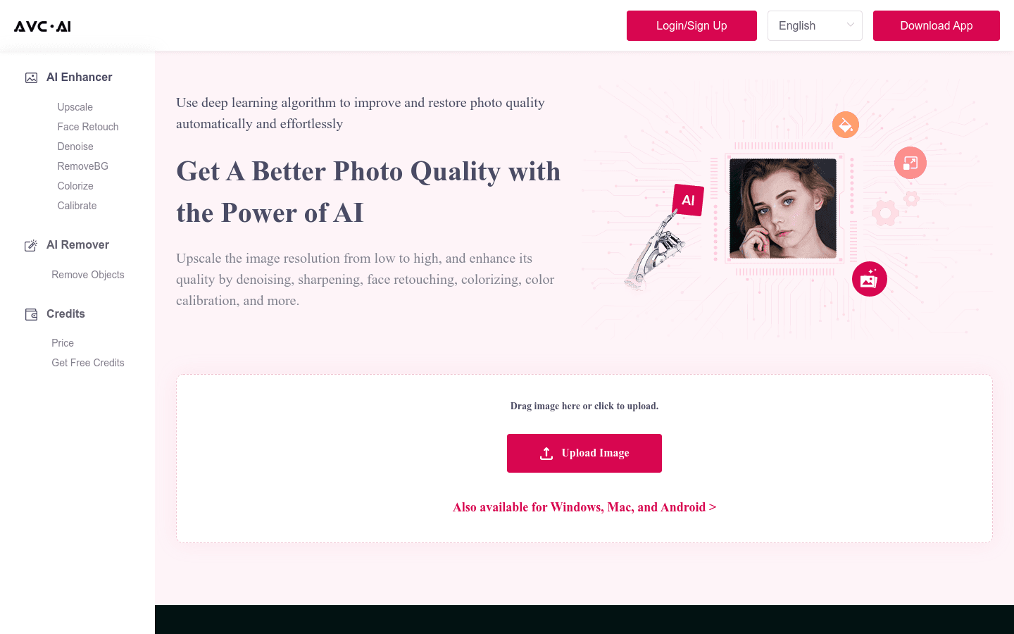 Photo Enhancer AI preview