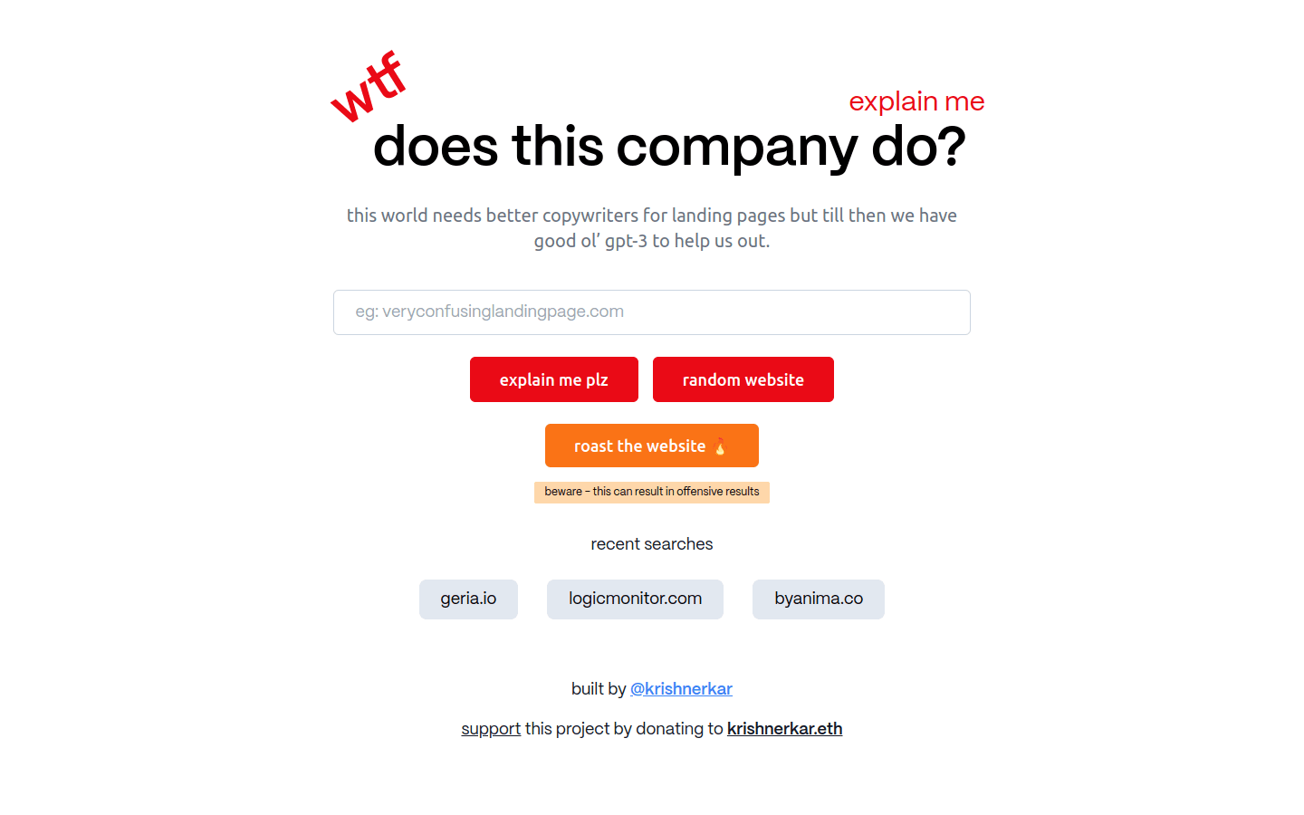 WTF DOES THIS COMPANY DO preview