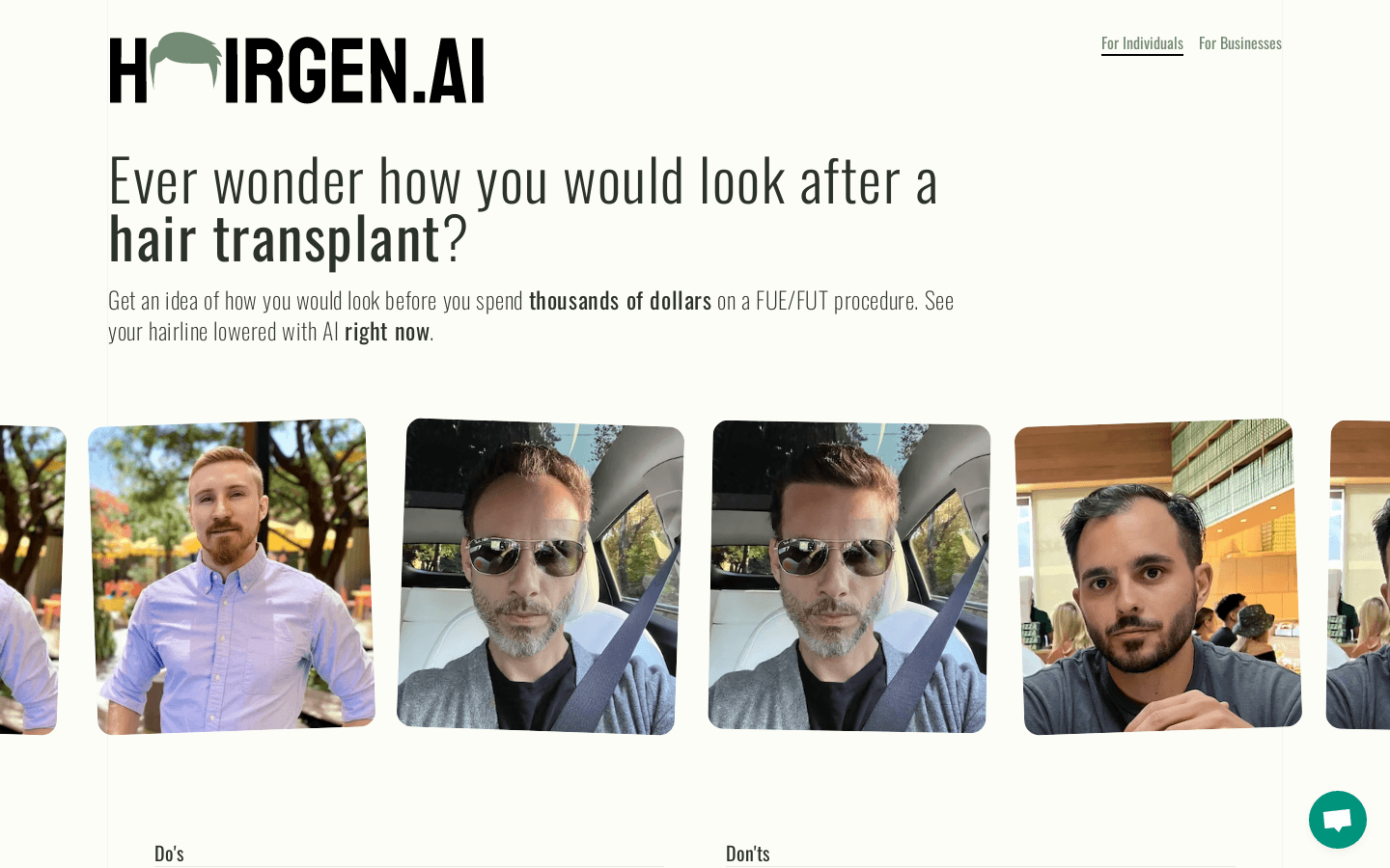 Hairgen.AI preview