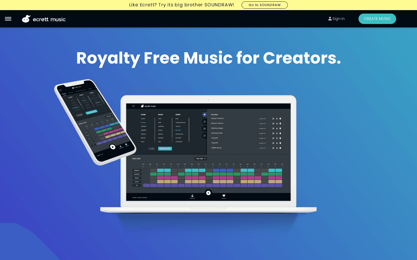 ecrett music preview