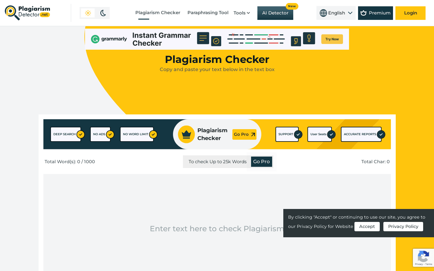 Plagiarism Checker preview