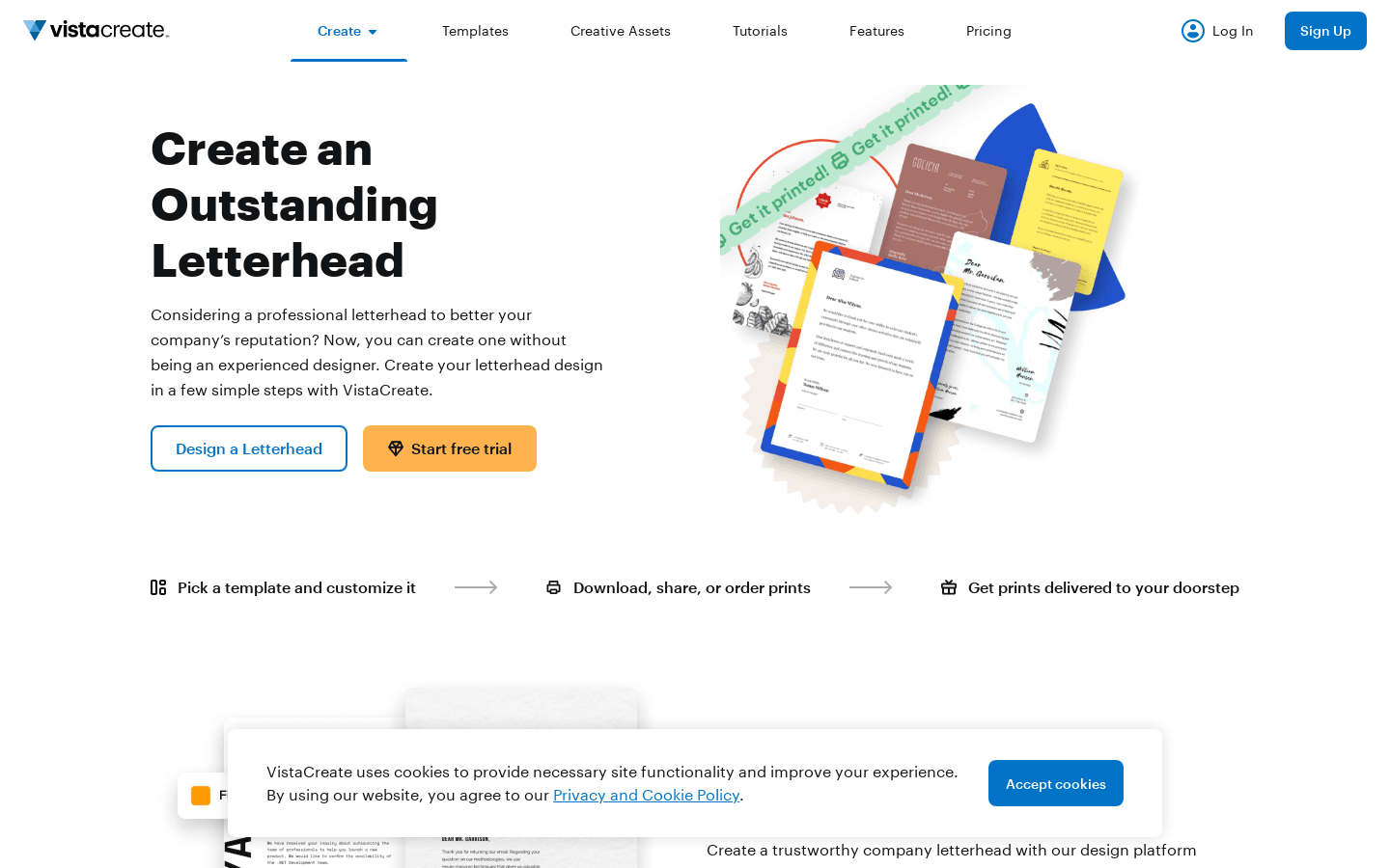 Letterhead Maker preview