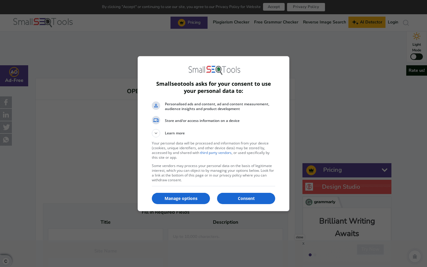 OPEN GRAPH GENERATOR preview