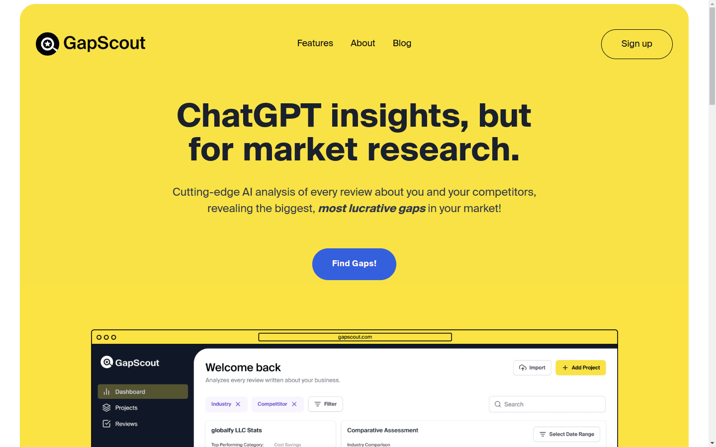 GapScout preview