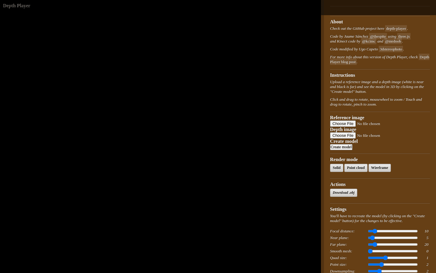 Depth Player preview