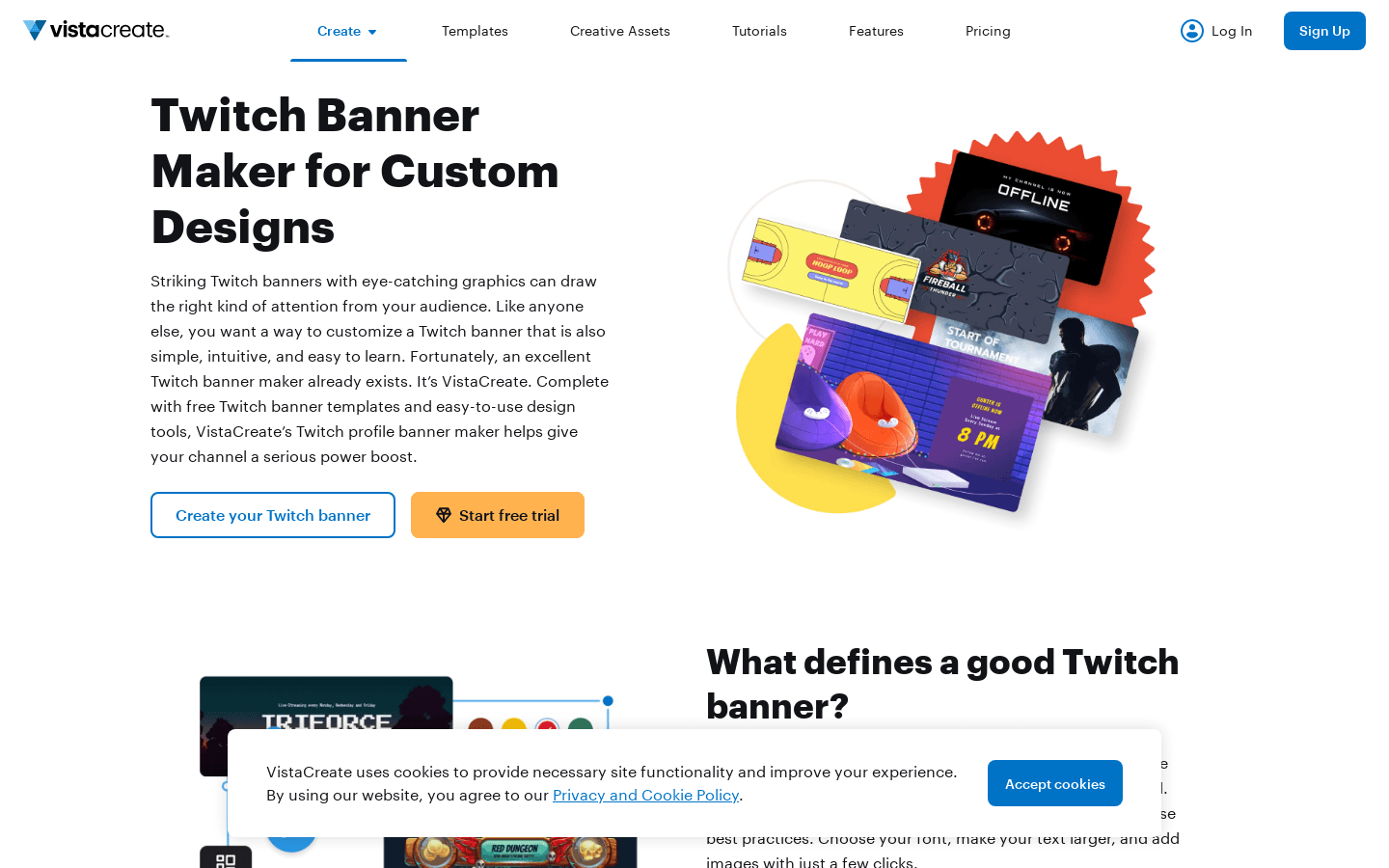 Twitch Banners preview