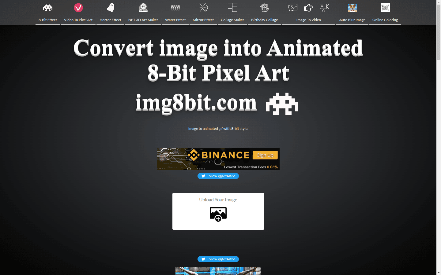 Animated 8-Bit Pixel preview