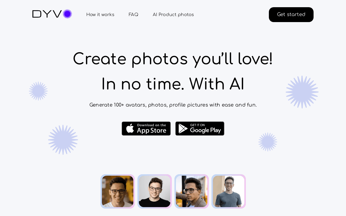 AI Art, Photos, Avatars - Dyvo preview