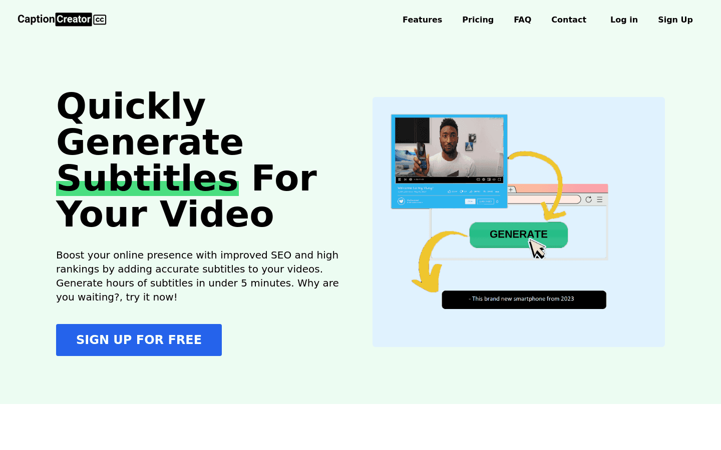 CaptionCreator.CC. preview