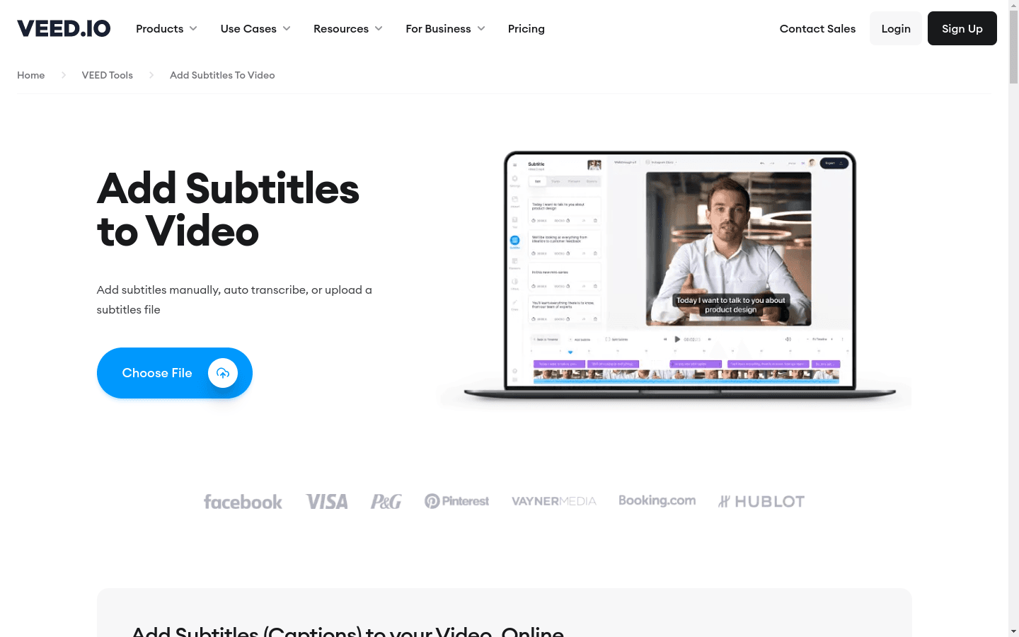 Add Subtitles to Video preview
