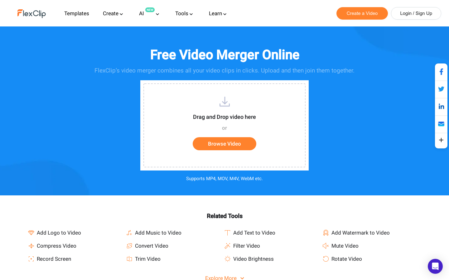 Video Merger preview