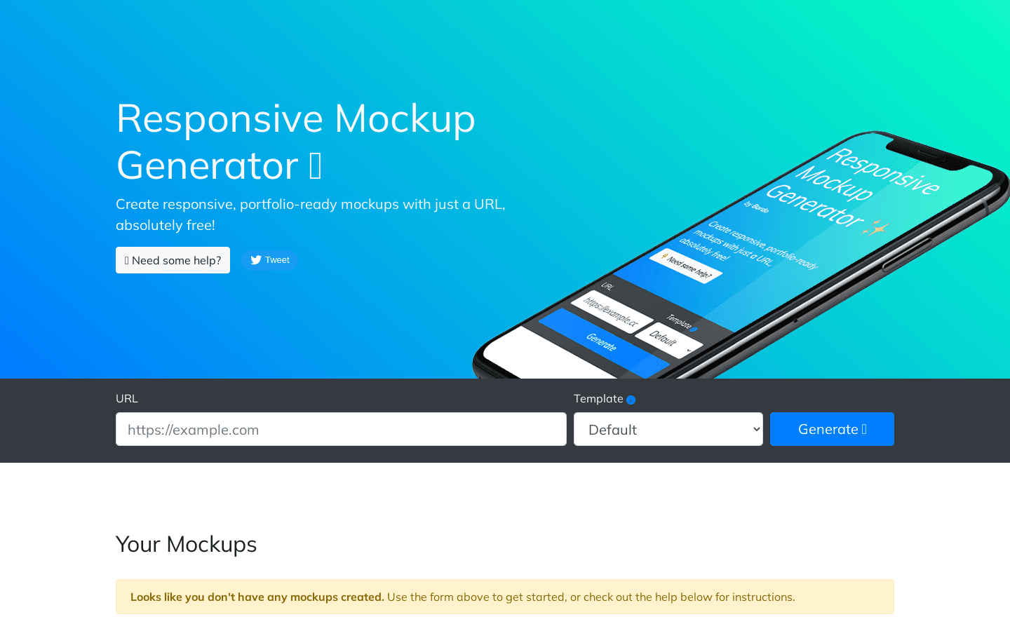Responsive Mockup Generator preview