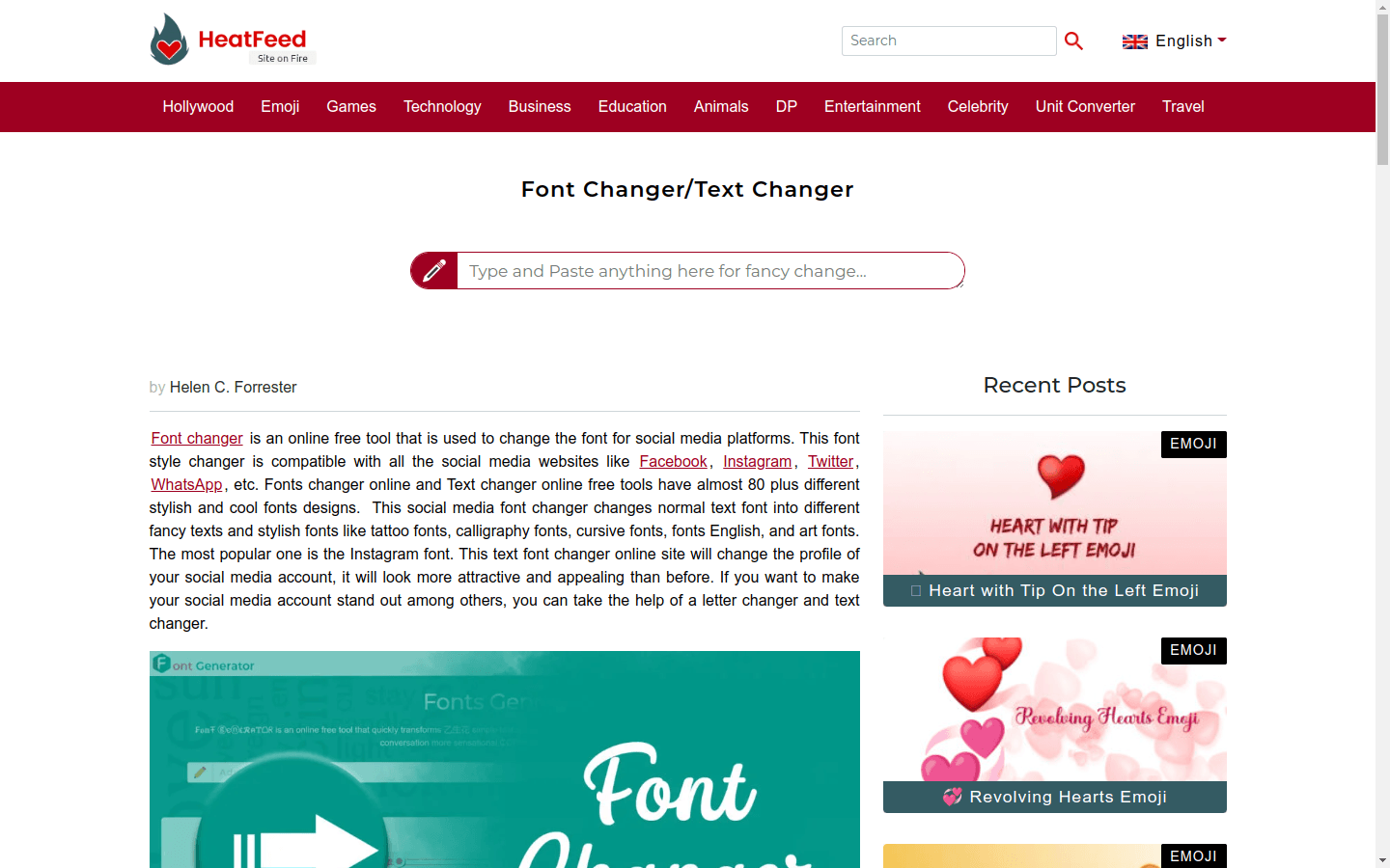 Font Changer/Text Changer preview