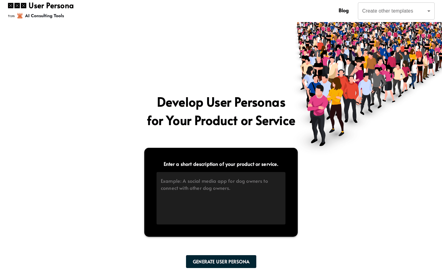 User Persona preview