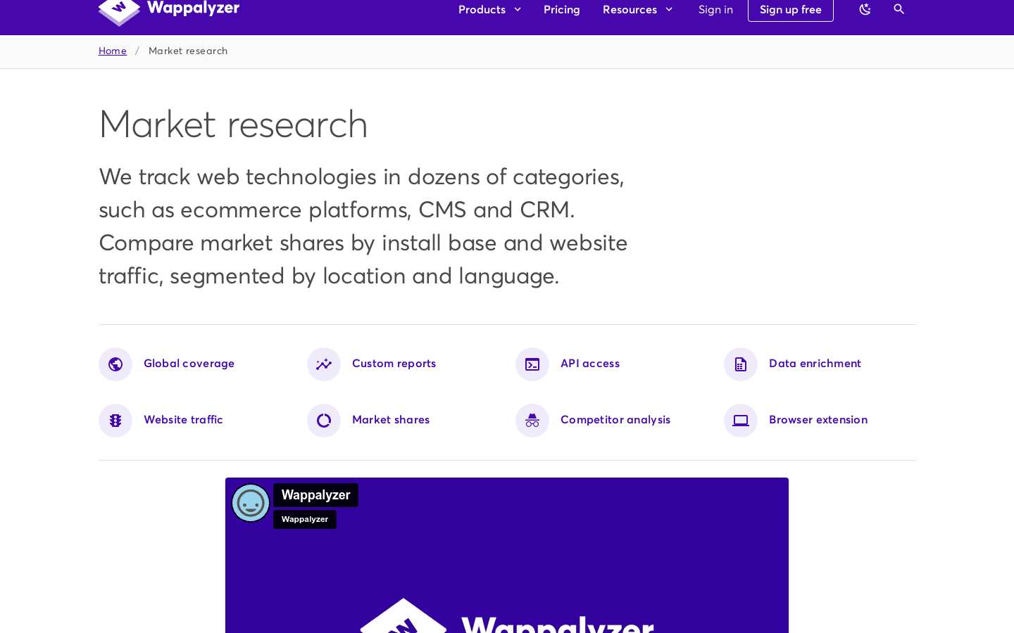 Market research preview