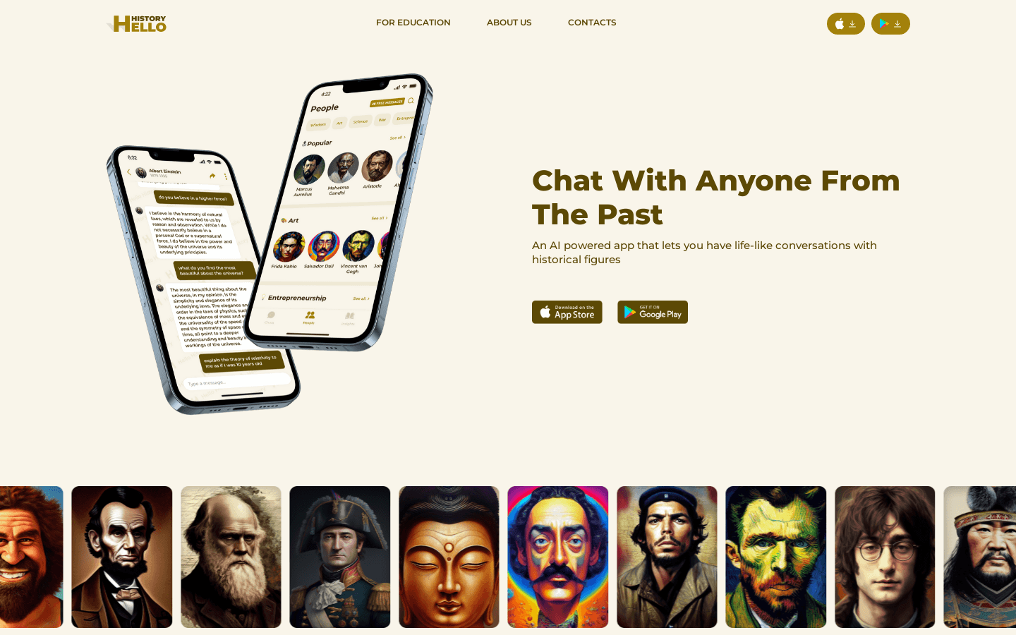 Hello History preview