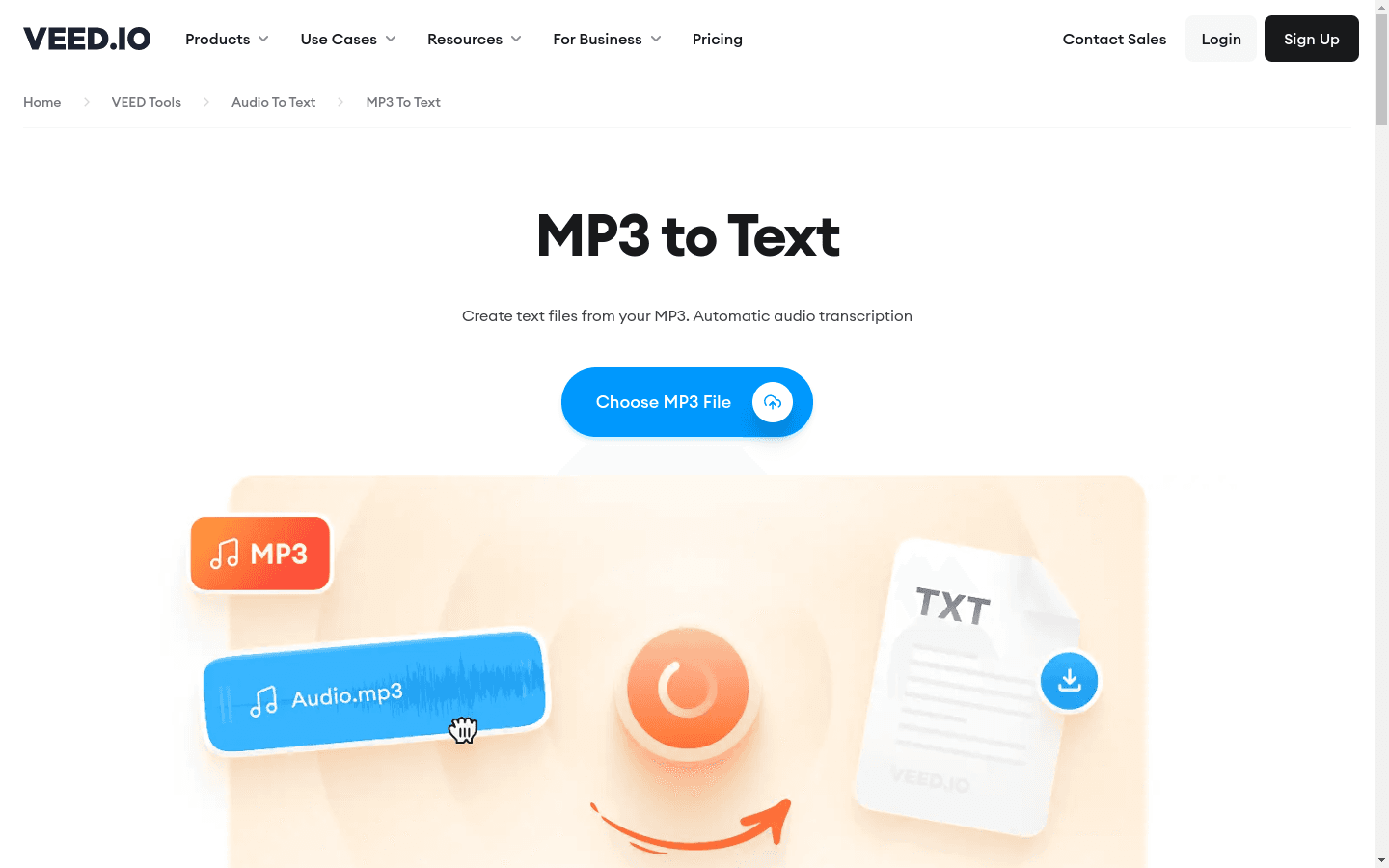 MP3 to Text preview