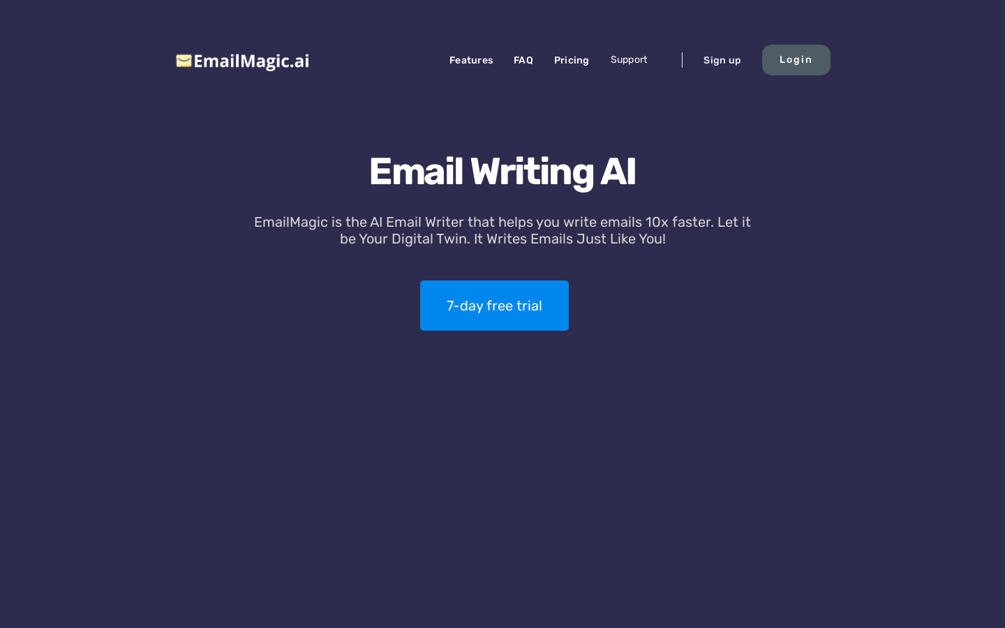 EmailMagic AI preview