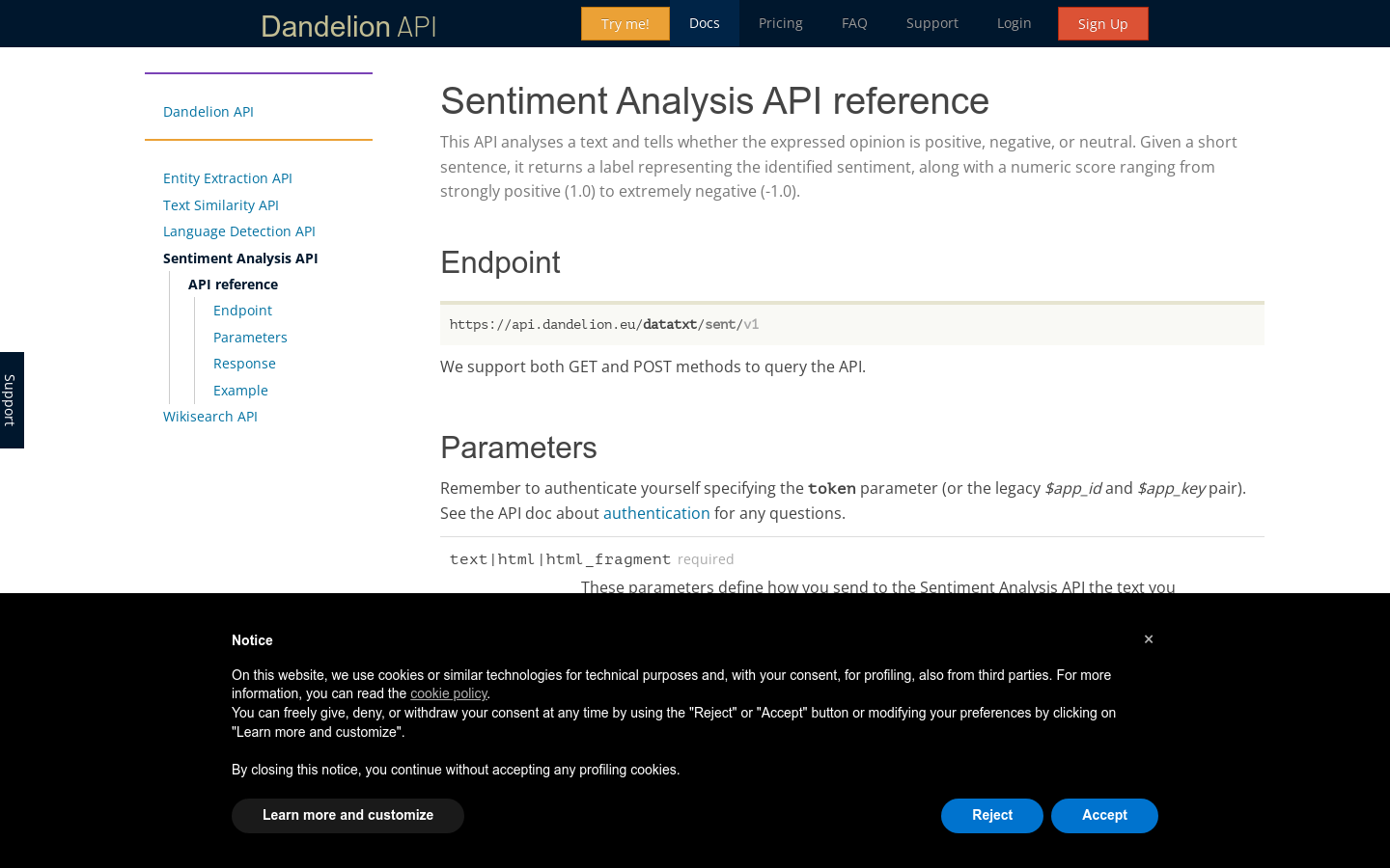Sentiment Analysis preview