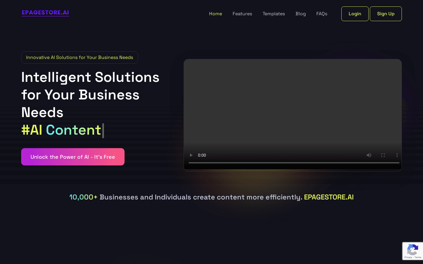 Epagestore.AI preview