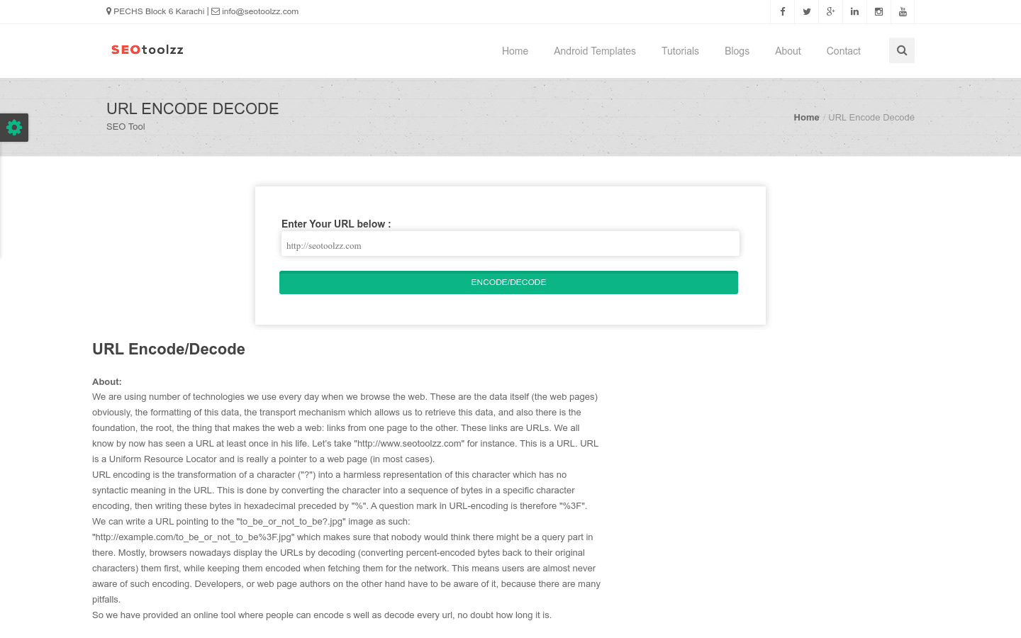 URL ENCODE DECODE preview