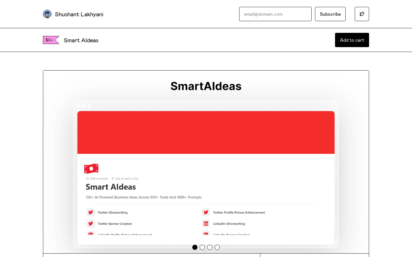 Smart AIdeas preview