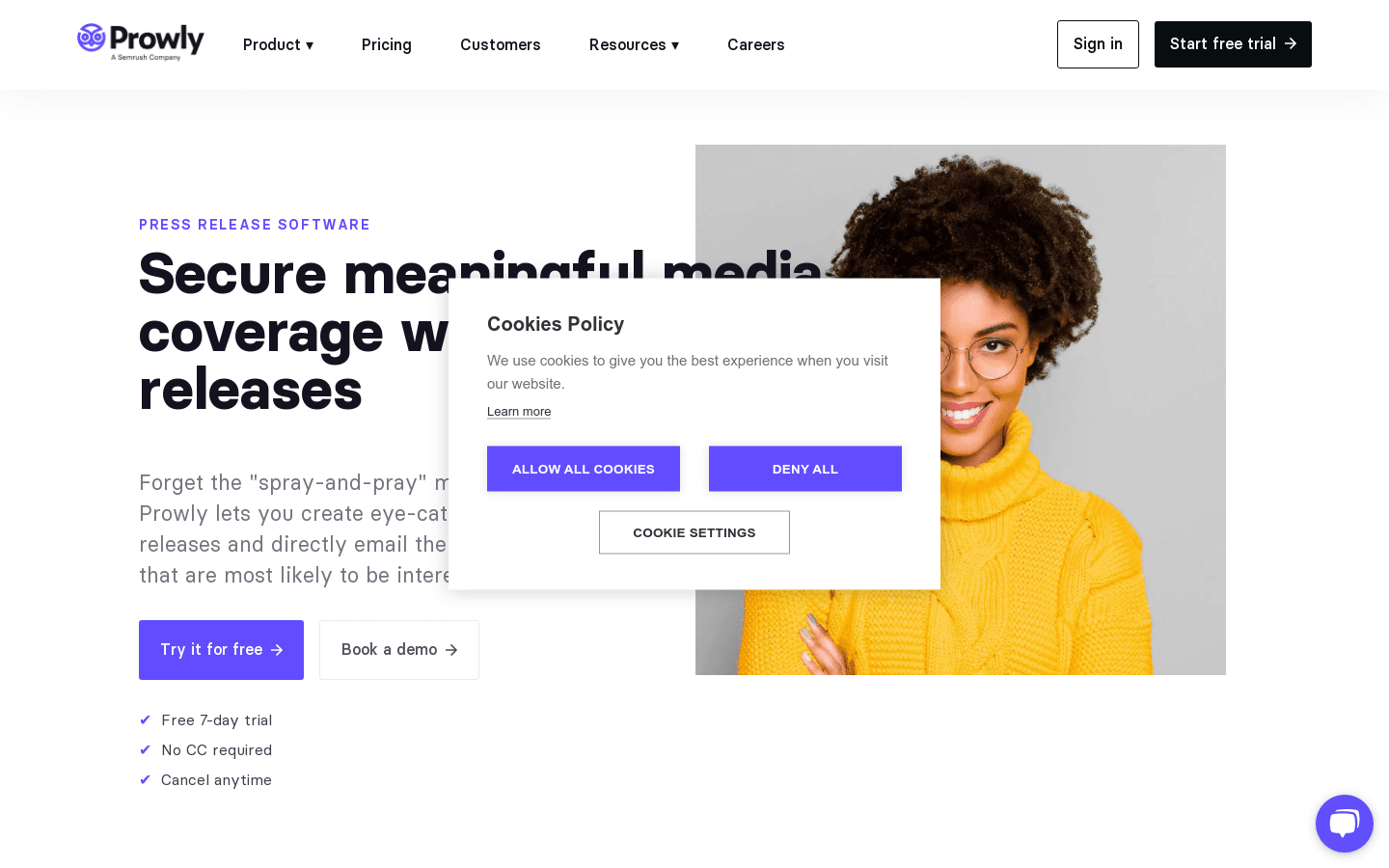 PRESS RELEASE SOFTWARE preview