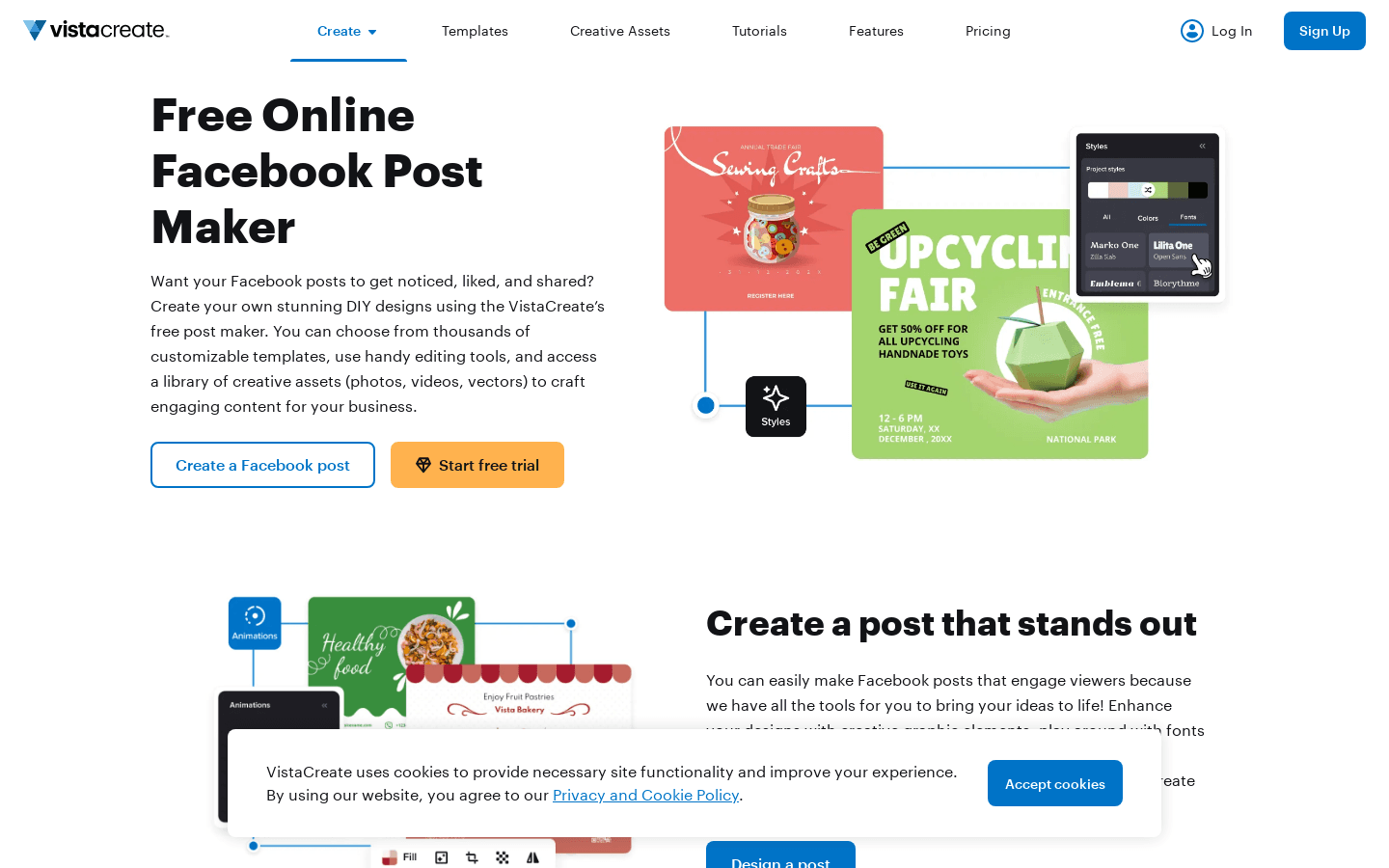 Facebook Post preview