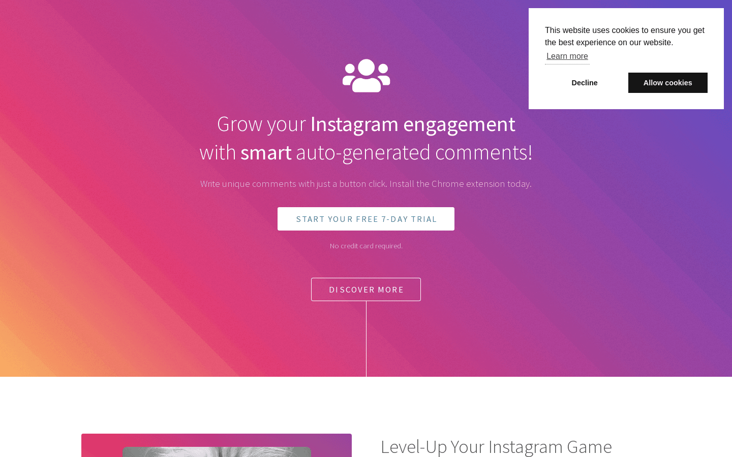 Comment Generator preview