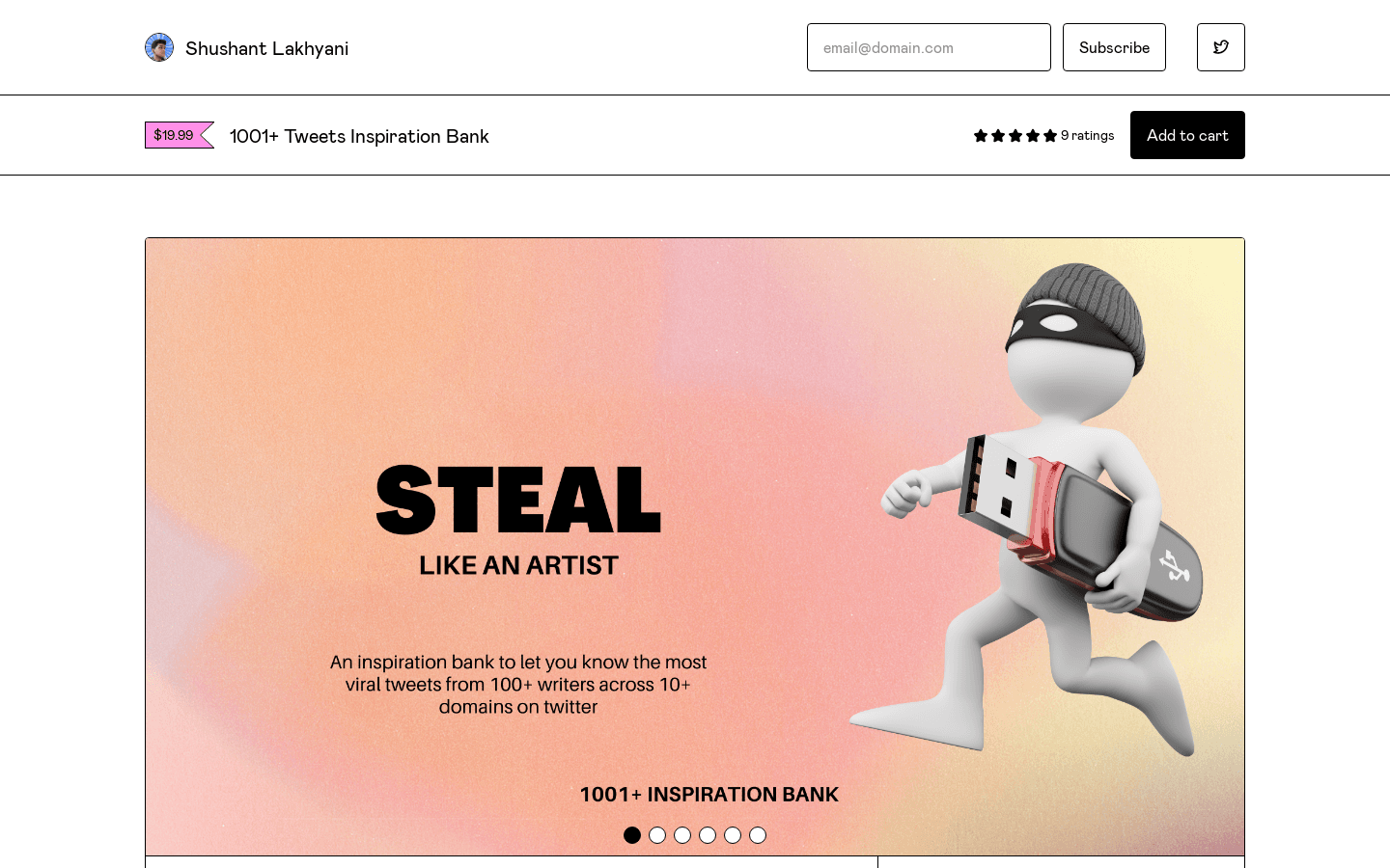 1001+ Tweets Inspiration Bank preview