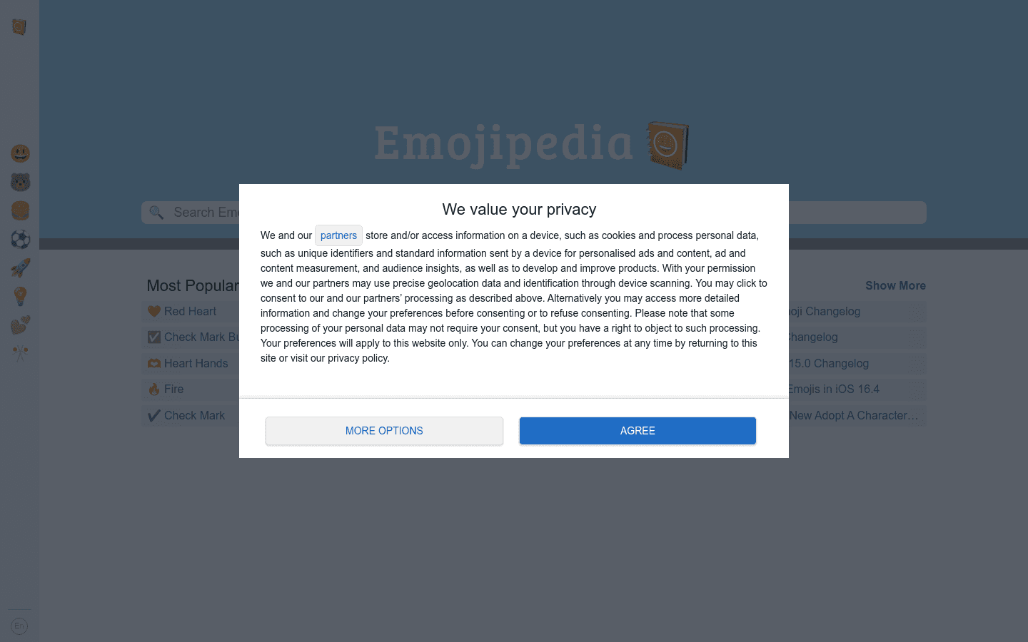 Emojipedia preview